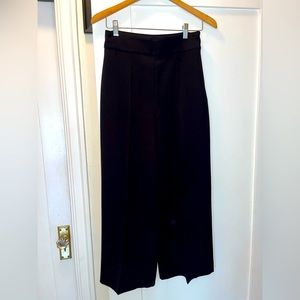 Wide Leg Trousers with a Crisp Crease